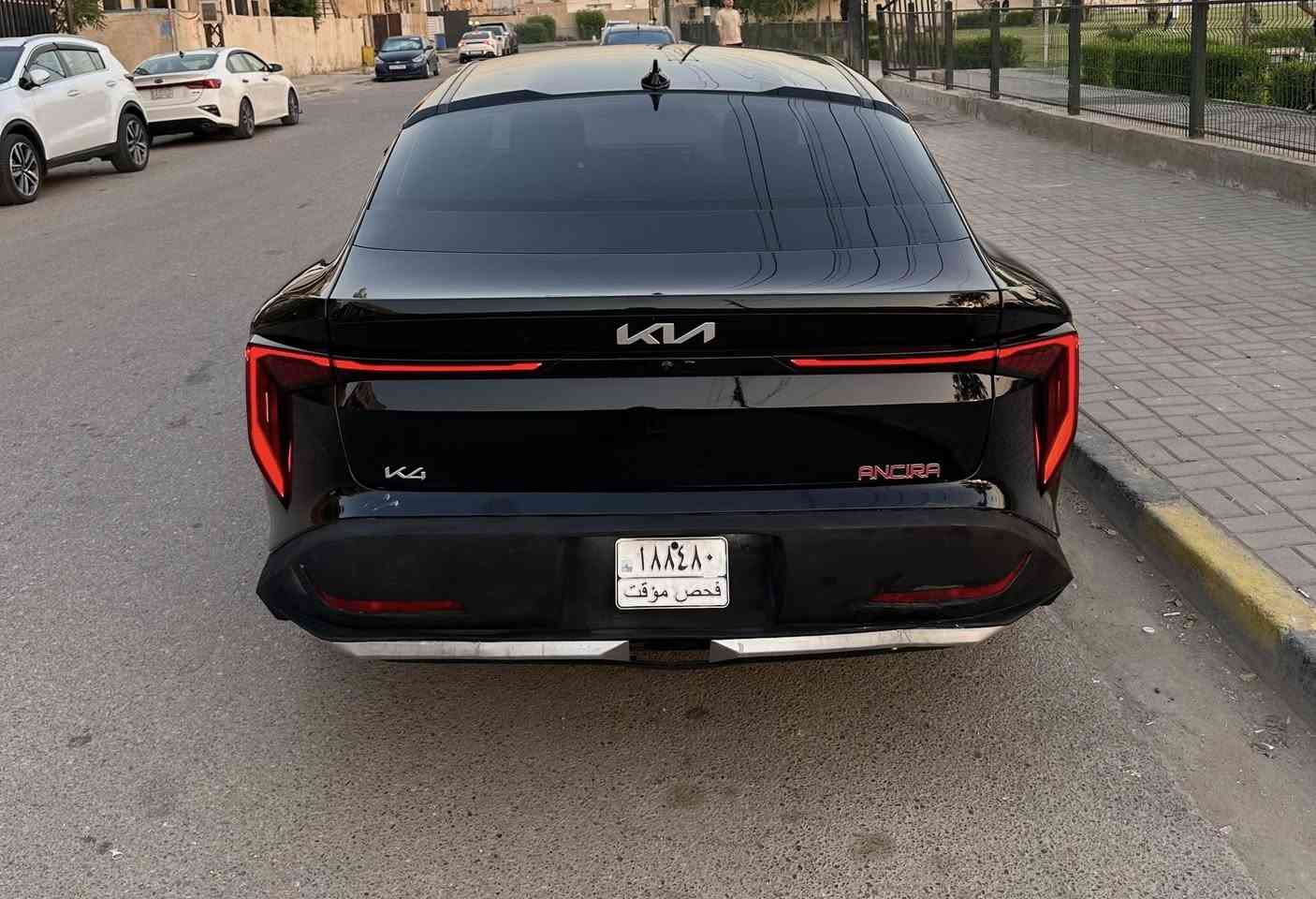 كيا K4 باسمي المنفيست للبيع بسعر 15900$
دخول جديد مدفوع كمرك حرة تترقم جميع المحافظات .
✅ الموديل 2025
✅ صبغ جاملغ سائق وبنيد 
✅ ايرباك ستيرن ودشبول طاك
✅اللون اسود ملكي 
✅ ماشية 5 الف مايل فقط 
✅ شاشة كبيرة متصلة كار بلي 
✅ رادار امامي و خلفي 
✅ منافذ شاحن مبايل 
✅ بصمة تشغيل وبصمة بالأبواب 
✅ تشغيل عن بعد 
✅ هاند بريك كهرباء بصمة 
✅ نظام اتو هولد 
✅محرك بانزين 2000 دوش المرغوب 
✅ كامرة خلفية دوارة 
✅ افكيشن ونظام ملاحة 
✅ اضوية زينون و لد نهاري 
✅ درايف مود 4 أنظمة
✅  تحذير ذاتي لمنع الاصطدام 
✅ صندوق خلفي كهرباء بصمة 
✅ أرضيات كاملة و جك وسبير وعدة وهوك
✅ تخم تايرات بلادي بعد جديد 
✅ كبات وياله عدد 3 موجودة بيها 
✅ تحكم ستيرن وتحديد مسار ومثبت سرعة 
🚨صور الحادث ادزلك واتس اب فقط لان مو متواجد عالفيس 
مكان السيارة بغداد السيدية للتواصل 
*********** واتس اب متوفر .
