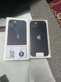 ايفون 13عادي  بطاريه 91 ذاكره 128 بعده بلضمان كرتونه وشاحنه  سعر 425 0...