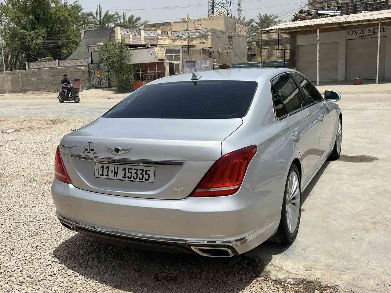 السلام عليكم
جينسس G90 2019 ماشية 81.000 ميل رقم بغداد بأسمي تحويل مباشر فول مواصفات

***********
