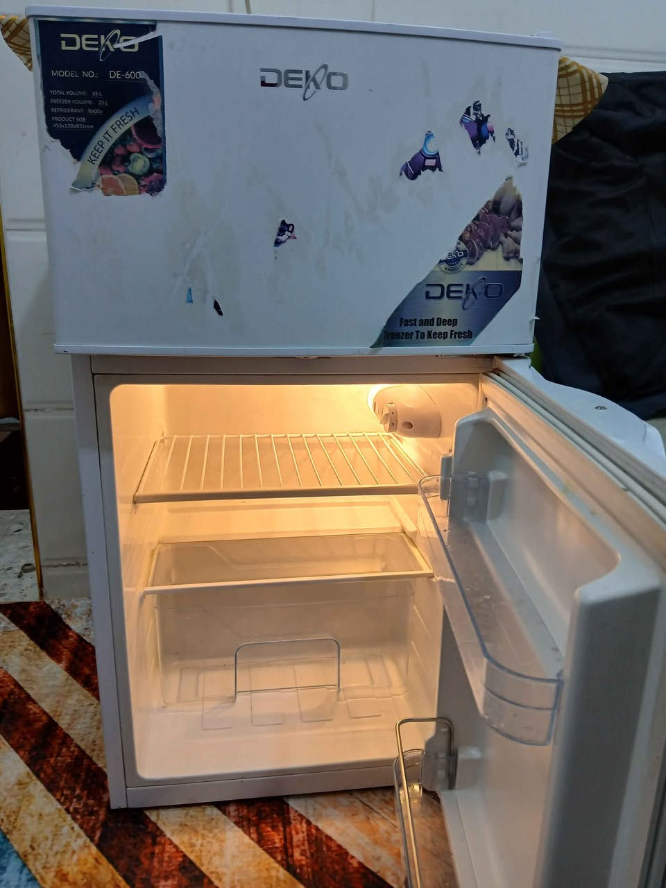 ثلاجة حجم ٧ قدم ديكو شغالة فول سعر ٩٠ ألف عنوان مدينة الصدر حي الصدرين موبايل *********** بغداد, العراق
