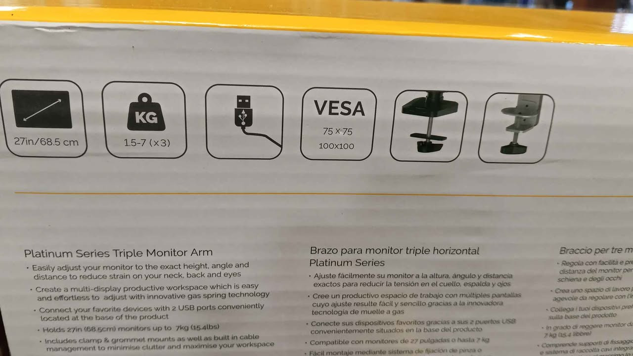 Stand VESA 3x monitor holder USB shti quality bardasta lock 
سعر جديد / 90 الف أربيل, العراق


**إذا كنت صاحب هذا الإعلان وتريد حذفه لأي سبب، رجاءا أرسل رسالة إلى الدعم الفني**
