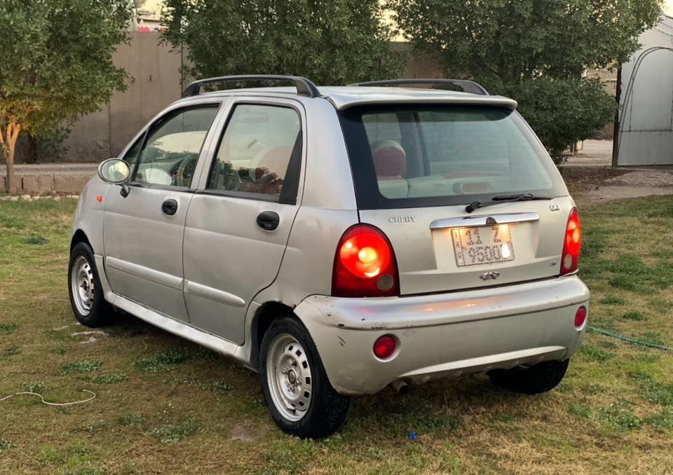 كيو كيو 2013 بدون صبغ ماشيه 85 محرك 4 سلندر كير اوتماتيك سياره جاهزه رقم بغداد ابسمي تحويل مباشر هزه وسنويه جدد رقم شبه مميز  السعر 30 للستفسار ***********
