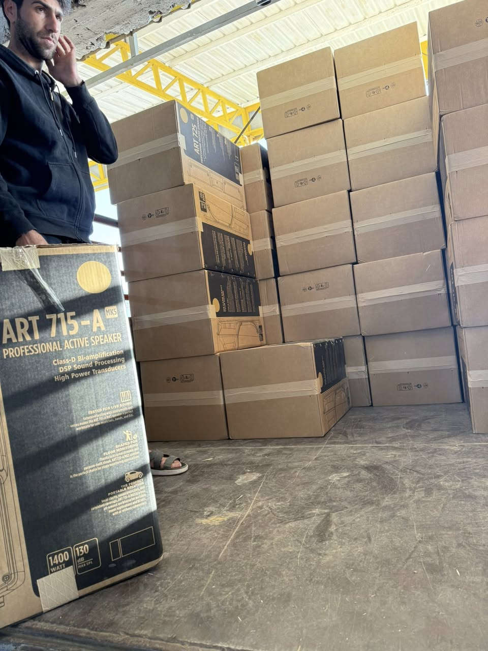 الهم صل على محمد وال محمد🤲🤲

تم وصول  السبيكرات  نوع RCF

715
725
HD 30

وسيكون سعر المفرد. بسعر الجمله  

مدينه الصدر قطاع 56 مقابل ساحة الصدرين
معرض البياتي  

***********
***********
***********
***********
