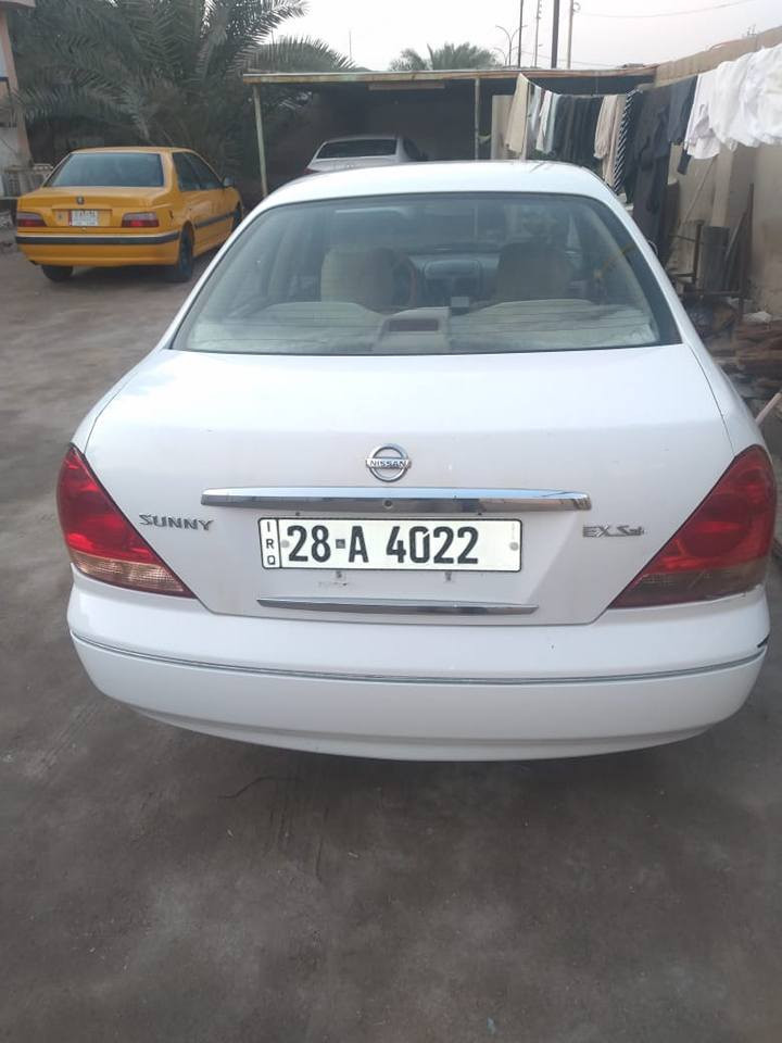 سلام عليكم
نيسان سني ياباني ابو التفاحه 2005
كفاله سياره جديده حداديه نص عمر
السياره بأسمي رقم نجف انكليزي السعر85$
مكان السياره بالبصره شط العرب *********** شط العرب, البصرة
