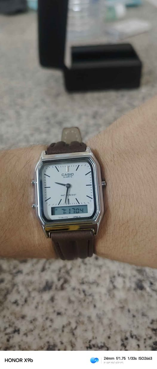 🔥عرض العيد🔥
🔥حرق الاسعار 🔥
توفر من جديد ساعات CASIO
⬅️سعر القطعة السابق 40الف😯
⬅️سعر القطعة الحالي 25الف🙂
متوفر خدمة توصيل لجميع المحافظات العراق 🇮🇶
الحجز والاستفسار مراسلة الصفحة او الاتصال على الرقم*********** كركوك, العراق
