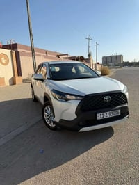كورلا كروس موديل ٢٠٢٥ ماشيه ١٠ الف السيارة مكفولة وضع شركة السعر ٢٧٥٠٠...