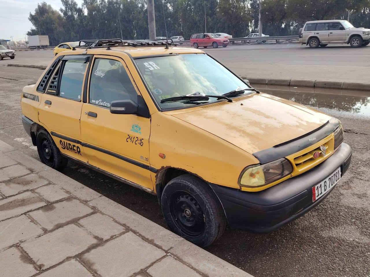 سلام عليكم ورحمة الله وبركاته
سياره سايبه للبيع 2012 سنويه بسمي جديده
هيئه غرامه( صفر) كاربون بانزين السياره نضيفه مكينه كير شرط ولاستفسار عل رقم 
( *********** )
(***********)     مكلف بل نشر. خابر عل رقم وستفسر. صديقي.
