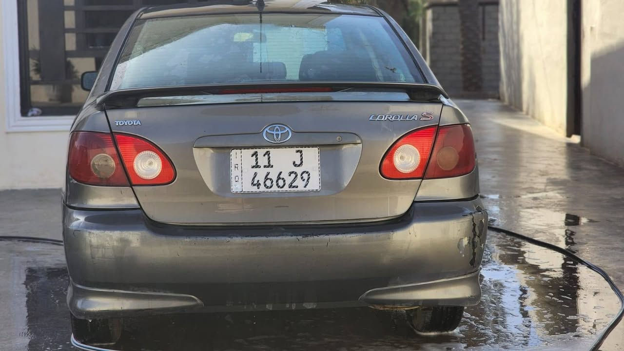 السلام عليكم مكلف بالنشر للبيع كورلا نحلة  موديل 2008رقم انكليزي اس رياضي مكينة وكير جدد كير عادي تخم تاير جديد تبريد ثلج سيارة جاهزة السعر 73 وبيهة مجال المكان ديالى تقاطع الوجيهية للاستفسار اتصل على صاحب السيارة ***********

