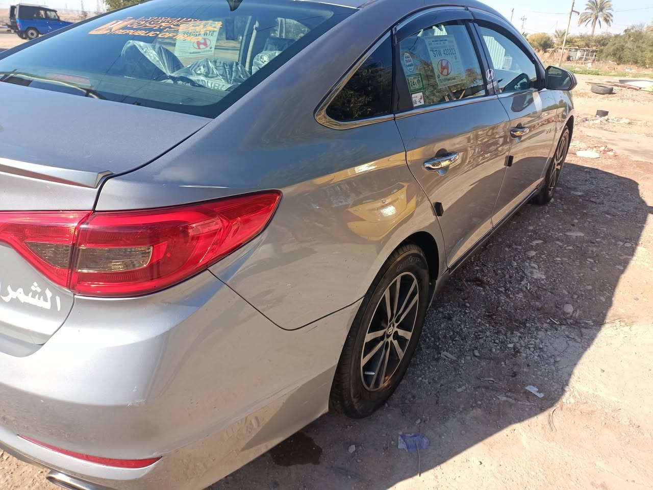 سلام عليكم سوناتا 2016بسمي رقم هزةسنوية كلة جديد قطعتين اكلير واحد صبغ ليبل واحد بدون اي دواخل مكينة اوكير وتبريد جديد تخم تاير سياره جديده السعر118بيهة مجال مكاني ديالى***********
