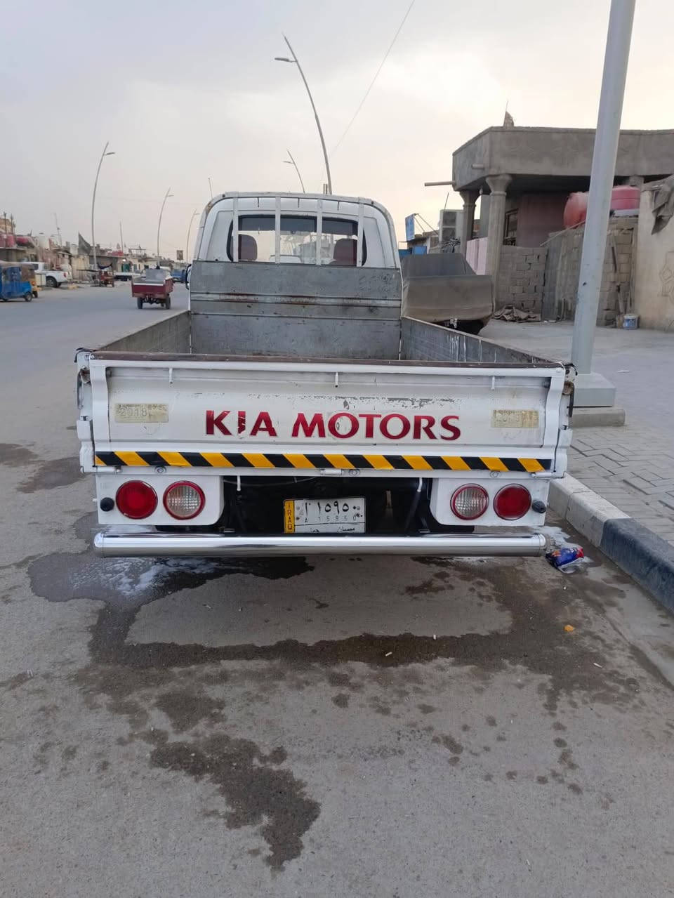 كيا بنكو مكفولة كفالة عامه ضربة صبغ كير مكينه حدادة رقم شاصي مكفولات سعر 105مديل ١٧رقم ميسان مكان بصرة رقم راعي السيارة ***********
