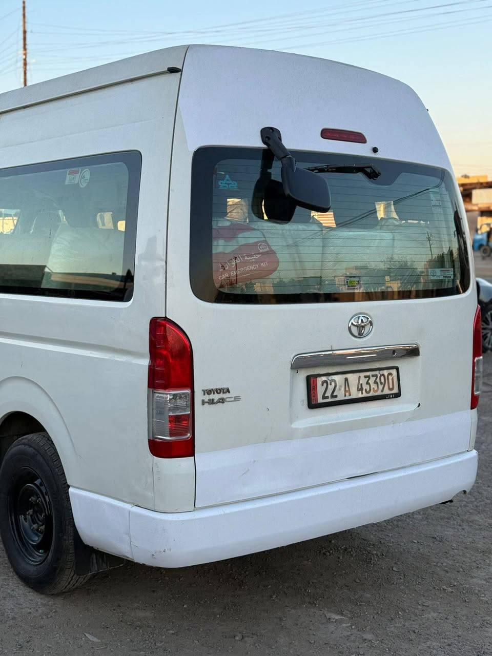 سلام عليكم هايسة موديل 17خليجي رقم اربيل دولي تحويل مباشر فقط جنطة مصبوغة وبارد شي بسيط دوشمة جديدة تخم تاير جديد حدادية جديدة مكاني بغداد حي نصر اتصال ***********
