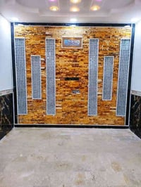 اسطة ديكورات وسقوف ثانوية وتغليف جداران بديل خشب وبدبل الرخام واصباغ ش...