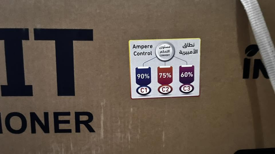 السلام عليكم
سبلت aufit 
جديد غير مستخدم للبيع 
٢ طن انفيرتر ٣ تحكمات بالامبيرية
جديد جديد جديد 
السعر ٧٥٠ الف 
التواصل *********** واتساب
