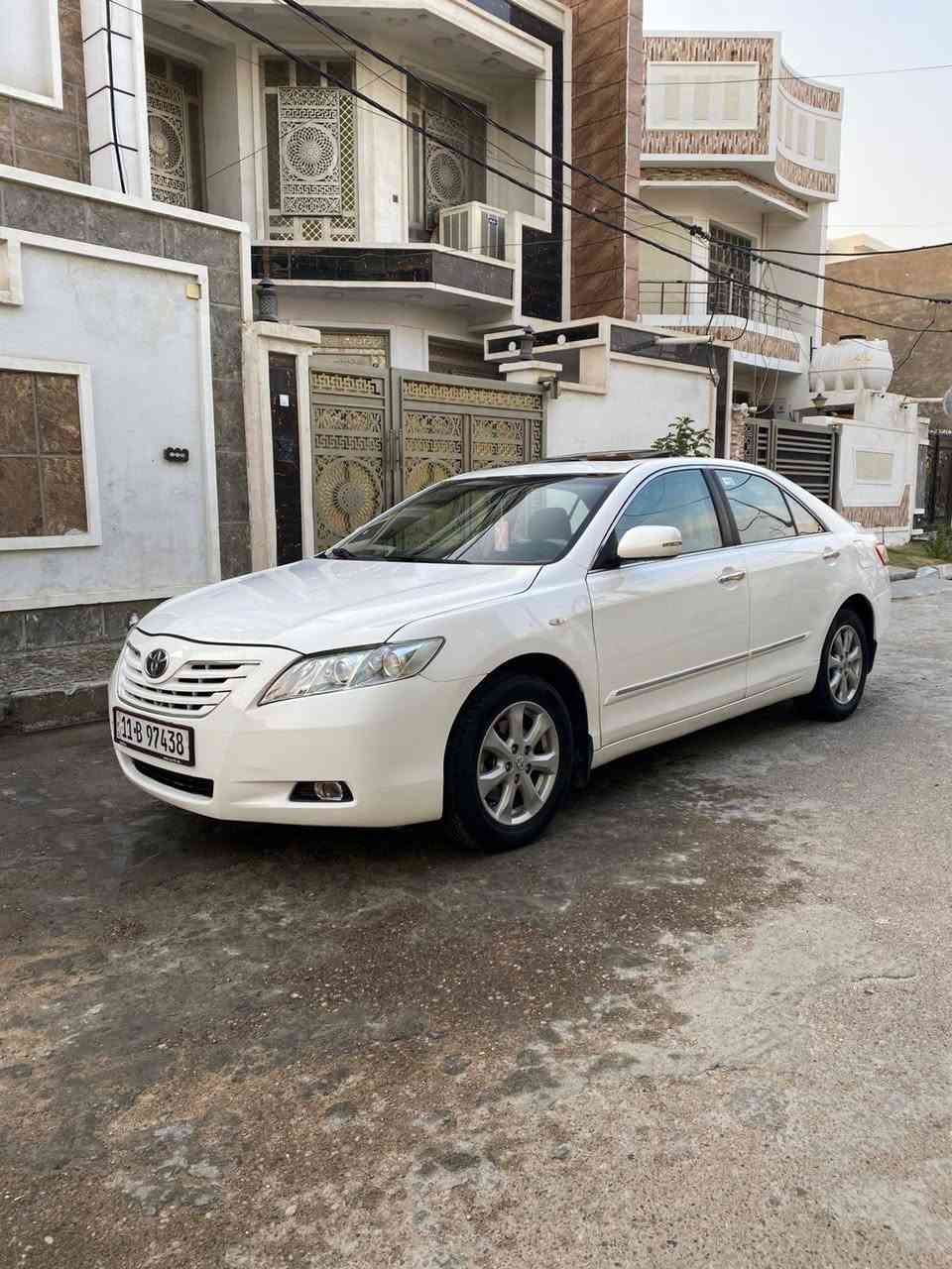 السلام عليكم
كامري 2008 خليجي 
محرك كير مكفوله 
ضرر قطعتين بدون دواخل بدون ايرباك 
تبديل منضومه تبريد كامله قبل ١٠ ايام 
ادامه صدر كامل 
سياره معروضه 115 
رقم بغداد مشروع وطني جديد 
مكان السياره الانبار قضاء هيت 
اتصال او واتس ***********
