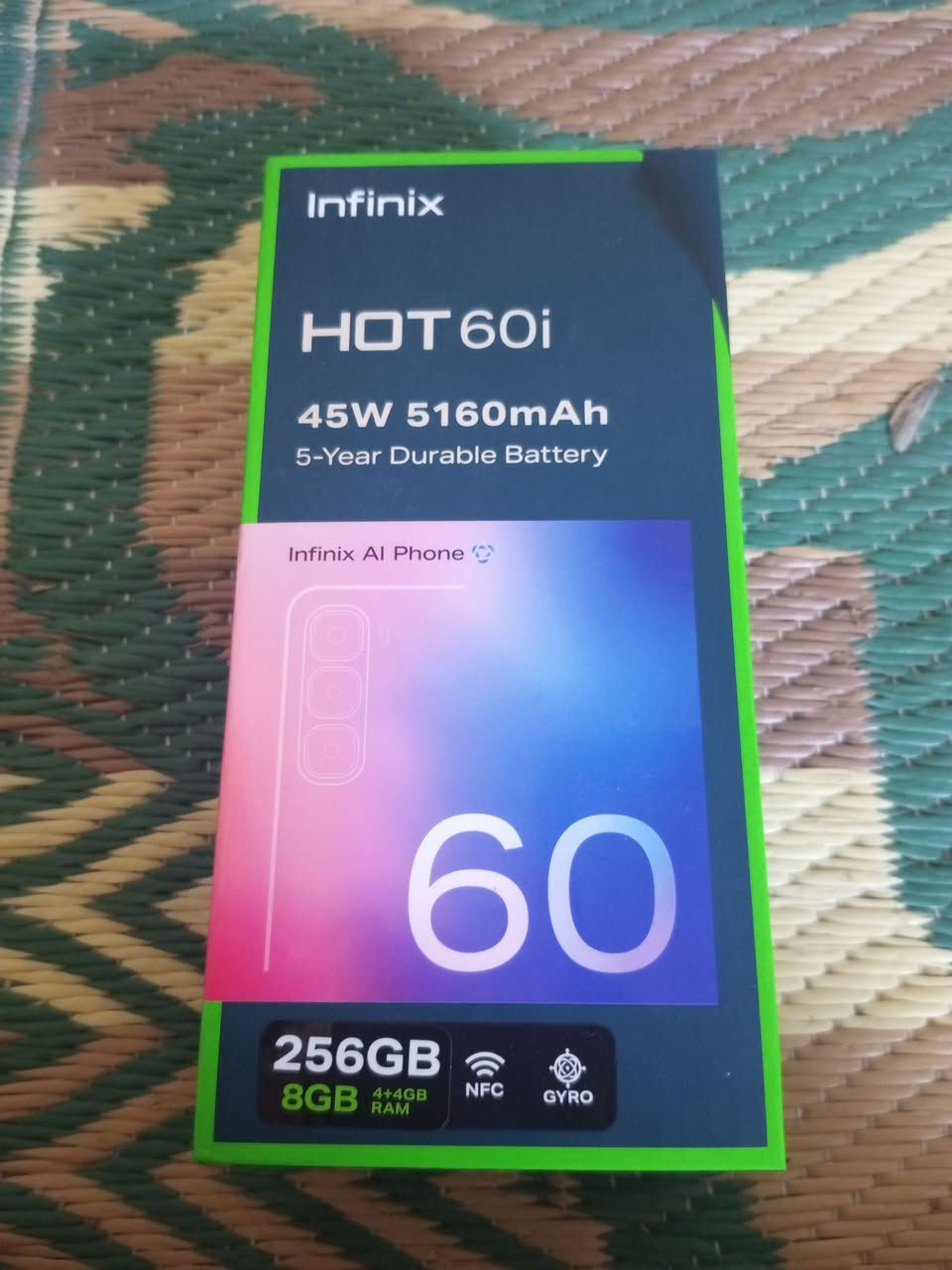 انفنكس هوت 60i ذاكرة 256 رام 8 كامل ملحقات مستخدم يومين فقط شاحن 45 واط للبيع او مراوس سعر 185 الف قفل مكان كربلاء حي العسكري تواصل ***********

