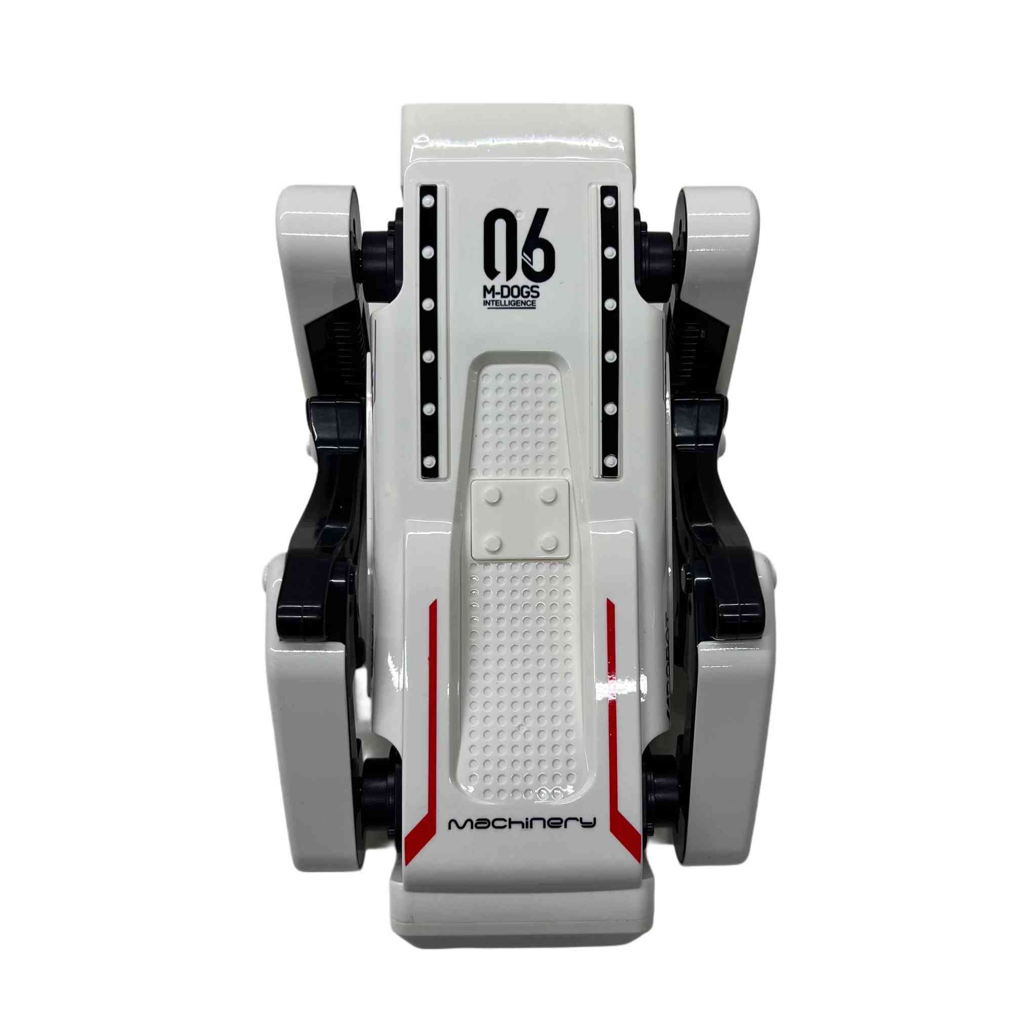 روبوت الكلب الذكي AI ROBOT – تحكم عن بُعد 2.4GHz مع أوامر صوتية

روبوت كلب تفاعلي يعمل بالتحكم عن بُعد بتقنية 2.4GHz، مصمم للحركة واللعب وتنفيذ أوامر متعددة مع إضاءة وموسيقى.

 • يعمل بتحكم عن بُعد بتردد 2.4GHz لسهولة التحكم بالحركات.
 
• يدعم الأوامر الصوتية (Voice Control) والتفاعل المباشر.
 
• مزود بخاصية البرمجة لتنفيذ الحركات حسب تسلسل الأوامر.
 
• حركات متعددة مثل: التقدم للأمام، الالتفاف، الجلوس، النهوض، والانحناء.
 
• يحتوي على موسيقى، رقصات ديناميكية، وإضاءة جذابة.
 
• يدعم وضع الدورية التلقائية (Auto Patrol) ووضع الاستعراض (Stunt).

 • ريموت كنترول 2.4GHz
 • تحكم صوتي
 • الفئة العمرية: 8 سنوات فأكثر
 • الروبوت: بطارية ليثيوم قابلة لإعادة الشحن 3.7V 
 • الريموت: 2 × بطارية AA 1.5V

الملحقات:
 • جهاز تحكم عن بُعد
 • بطارية ليثيوم قابلة لإعادة الشحن 3.7V
 • كابل شحن البصرة, العراق


**إذا كنت صاحب هذا الإعلان وتريد حذفه لأي سبب، رجاءا أرسل رسالة إلى الدعم الفني**