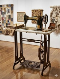 مكينة فراشة أصلية من القديمات للبيع بسعر ( 70) ألف وياها الميز الموقع ...