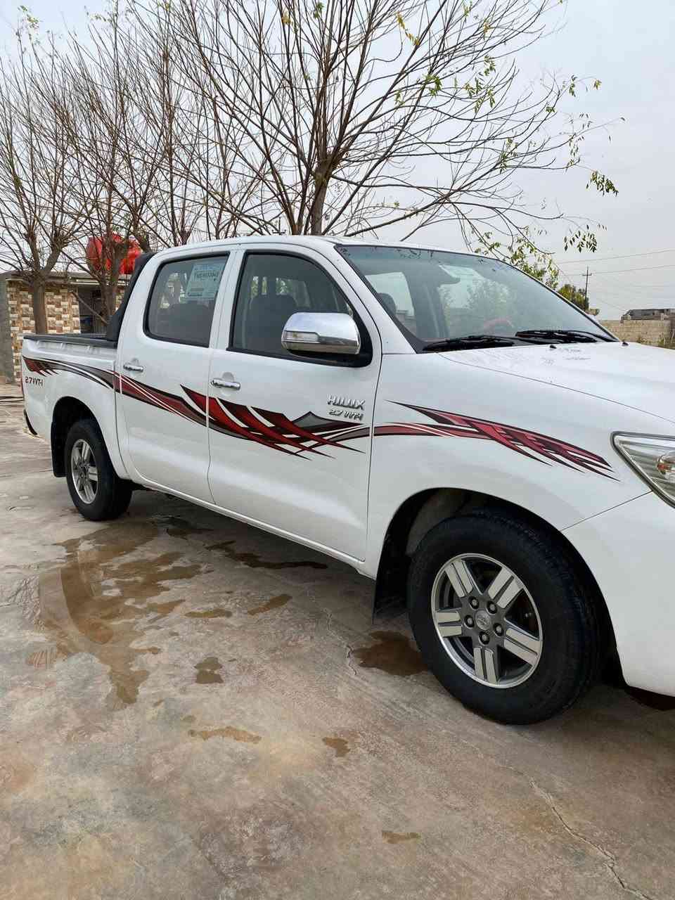 تويوتا هايلوكس
سياره موديل ٢٠١٤ جديده

رقم ديالى انكليزي

شاصي ١٢ اوتماتيك

هزه جديده وسنويه جديده

تخم تاير جديد

السياره عليه ادامه كامله

محرك وكير كفاله

كفاله عامه من الصبغ

جائزه من كلشي صدر تبريد

سعر السياره (١٩٥) وبيه مجال 

تحويل مباشر مكان السياره

صلاح الدين / بلد

تلفون ***********
