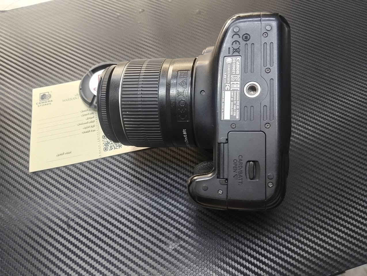 المستعمل بقا ليه ضمان 🤔
ايوه المستعمل في Camera Store - كاميرا ستور  ليه ضمان وبشهادة ضمان مختومة من المحل
 علشان لا قدر الله حصل حاجه تبقا مطمئن علي فلوسك 
كانون 1300d+ عدسة 18-55 
الكرتونه والشاحن والبطاريه 
بأقل سعر في مصر مستني ايه علشان تمسك كاميرا وتحقق حلمك كلمنا واسال علي السعر 
010 26286334 واتس
#بيت_المصورين_بالاسكندرية


**إذا كنت صاحب هذا الإعلان وتريد حذفه لأي سبب، رجاءا أرسل رسالة إلى الدعم الفني**