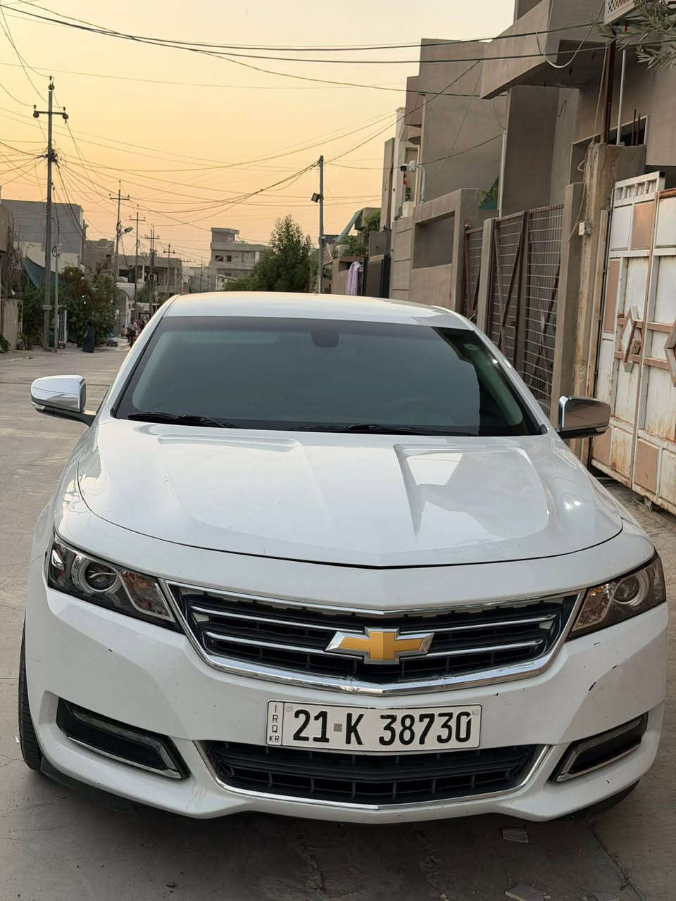 سلام عليكم 
سيارة شوفرليت امبالا لون ابيض
موديل 2018 مواصفات LT
تبريد مركزي تشغيل بصمة اربعة بوب بصمة الى اخرى معروف مواصفاتها بيها كتاب تضليل 80‎%‎
كير محرك ما مقتوح شرط بدون عيب محرك (6) سلندر 3,6
ويل 19 
ضرر فقط هيلال صبغ + جامرلغ سايق مبدل بيلاد بدون قطرة دواخل فقط ارباك كتف طاك مرجعين سستم
سنوية جديد لحد 2030 
هةزة جديد
دفتر بنزين موجود
سيارة باسمي ترايك للبصرة 250 مصرف ما بيه
شرط تحويل و غرامة
سعر 135$ بيها مجال بسيط
بيع نقد
اني مكلف بالنشر خابر صاحب سنوي

‭***********‬ كركوك, العراق
