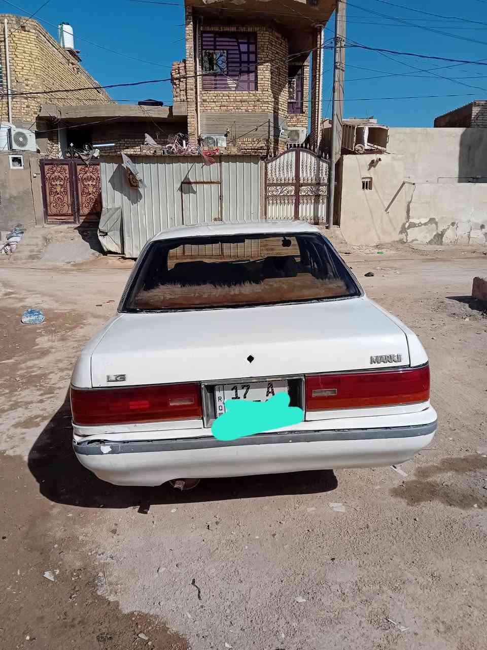 سلام عليكم مارك تكم كربلائيه موديل1992 للبيع بيه تكم تصليح مكفوله من ضربه قويه وشواصي وكص ونقل وعيب شرعي واصوليات محرك وكير ونجي ناعم خير من الله تخم تاير جديد 
رقم مثنى انكليزي 
مكان السياره نجف 
السعر 40
***********
