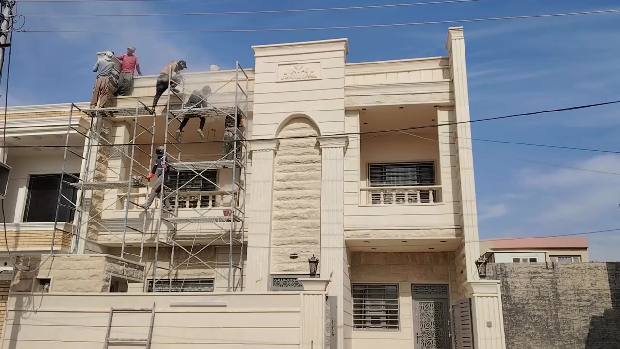 سلام عليكم كادر حجر حلان واجهات كوبنات شبابيج حف ودرز وتصليح شقل بانسب الأسعار ***********واتساب اتصال
