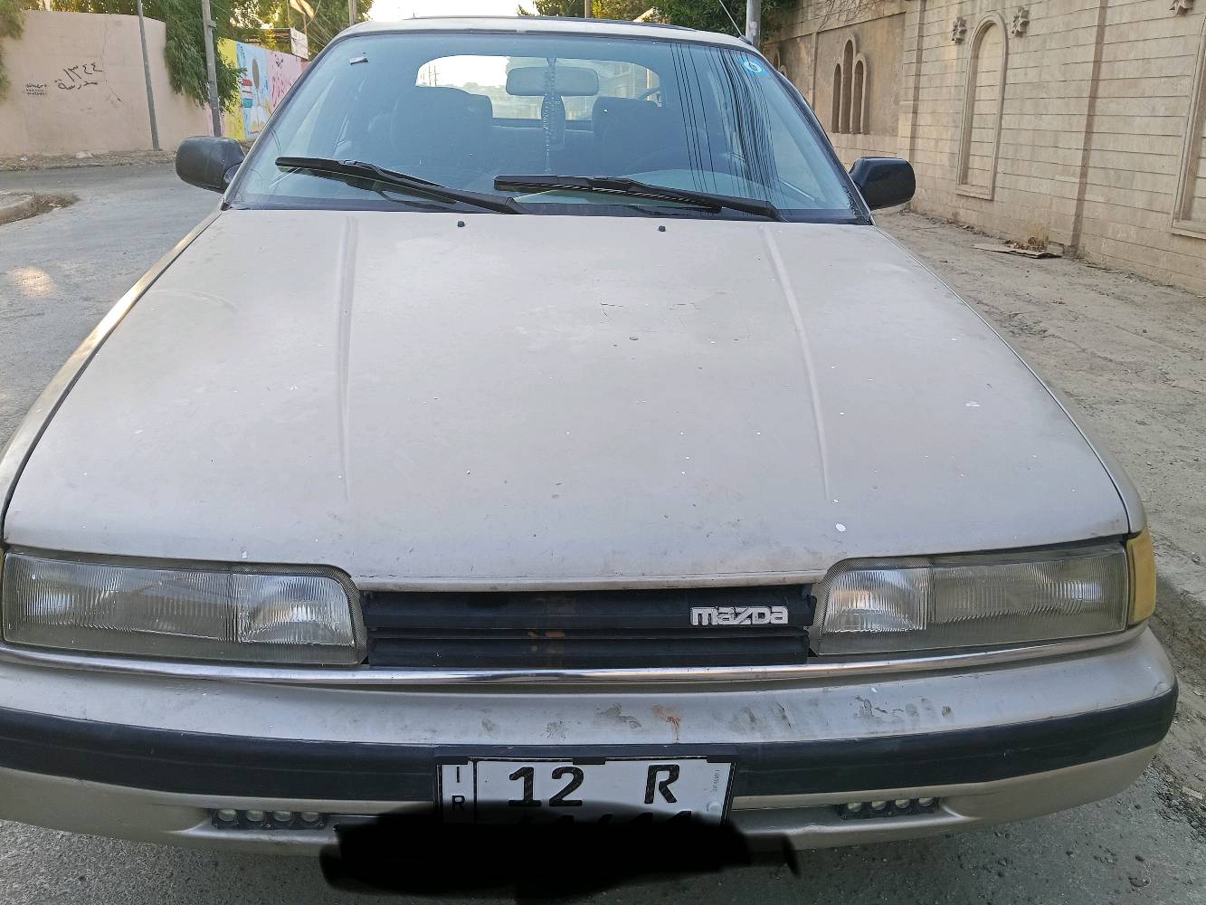 سلام عليكم مازدا توماتيك 
رقم نينوى دولي بسمي
تبريد تدفئه شغال
موديل 90 
سياره نضيفه مل شغل 
626 محرك 12 بخ
تحويل فقط بدون وكاله 
سعر45 قفل