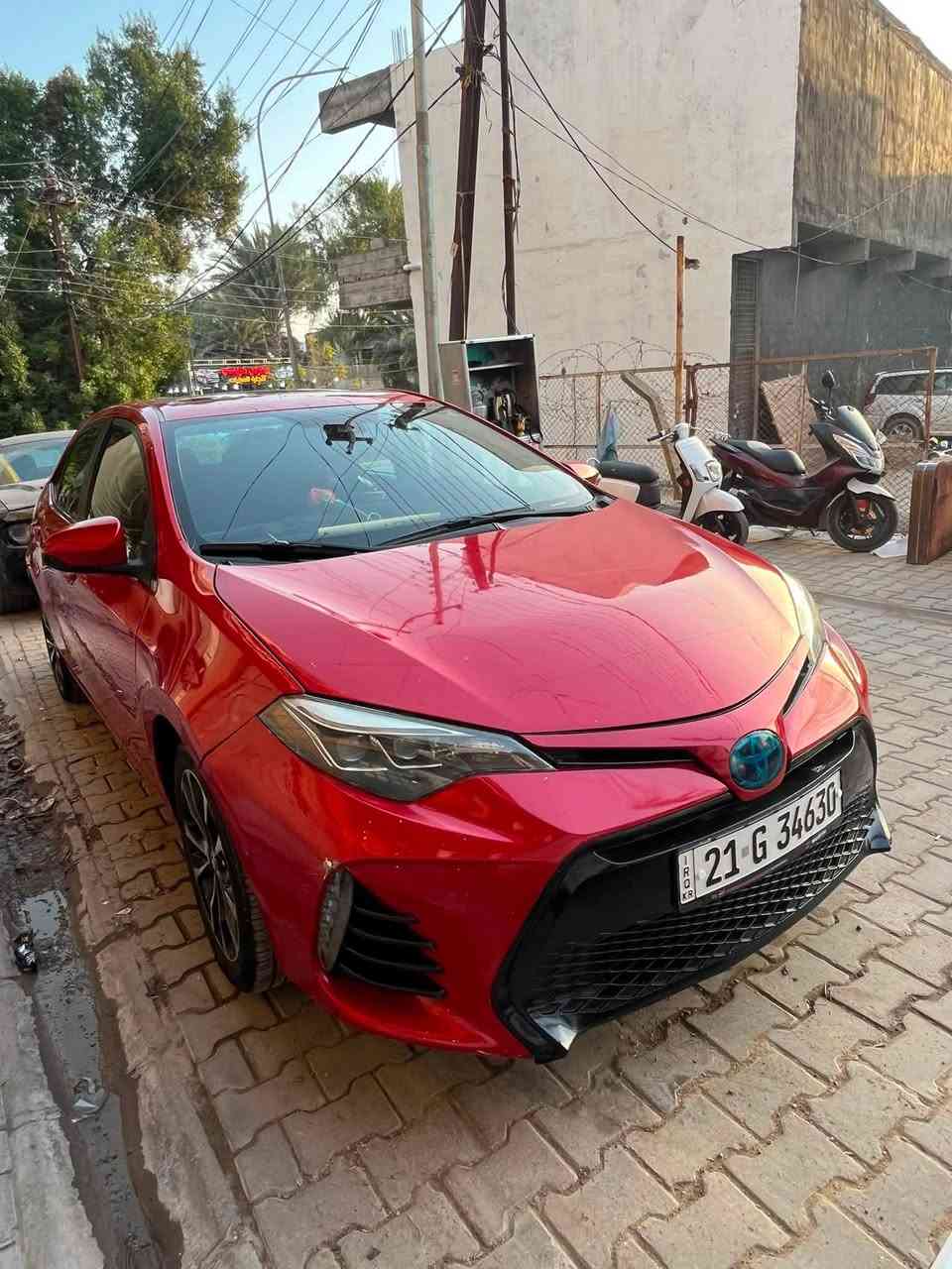 كورلا 2017   Sa.  حدثه صطحي ارباك لبرده طاك وراجع سستم  كامل سياره جاهزه من كلشي مابيه اي نقص ماشي116 كيلو سياره جديده سنويه ٢٠٣٠ بسمي مكان السياره ديالى بعقوبه  السعر المطلوب 133$ الستفسار  ***********
