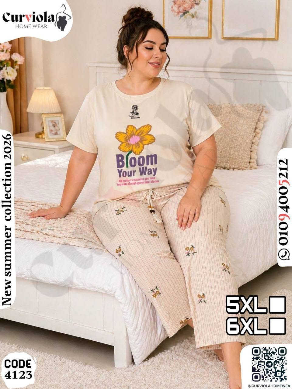 كيرڤيولا_هوم_وير 🖤🤍
  New summer 🌏 Collection 2026
Curviola_home_wear 🩵🩷
الخامه : سنجل ليكرا قطن 100‎%‎🦋
المقاس: big size تلبيس ل 120 كيلو
5Xl…6Xl📏❤️
الكود: 4106 🔥
السعر:  💵💸                        

خامة_تقفيل_جودة ♻️
كوني_متالقه⚜️🦋
للحجز والاستفسار واتس 01002119312


**إذا كنت صاحب هذا الإعلان وتريد حذفه لأي سبب، رجاءا أرسل رسالة إلى الدعم الفني**