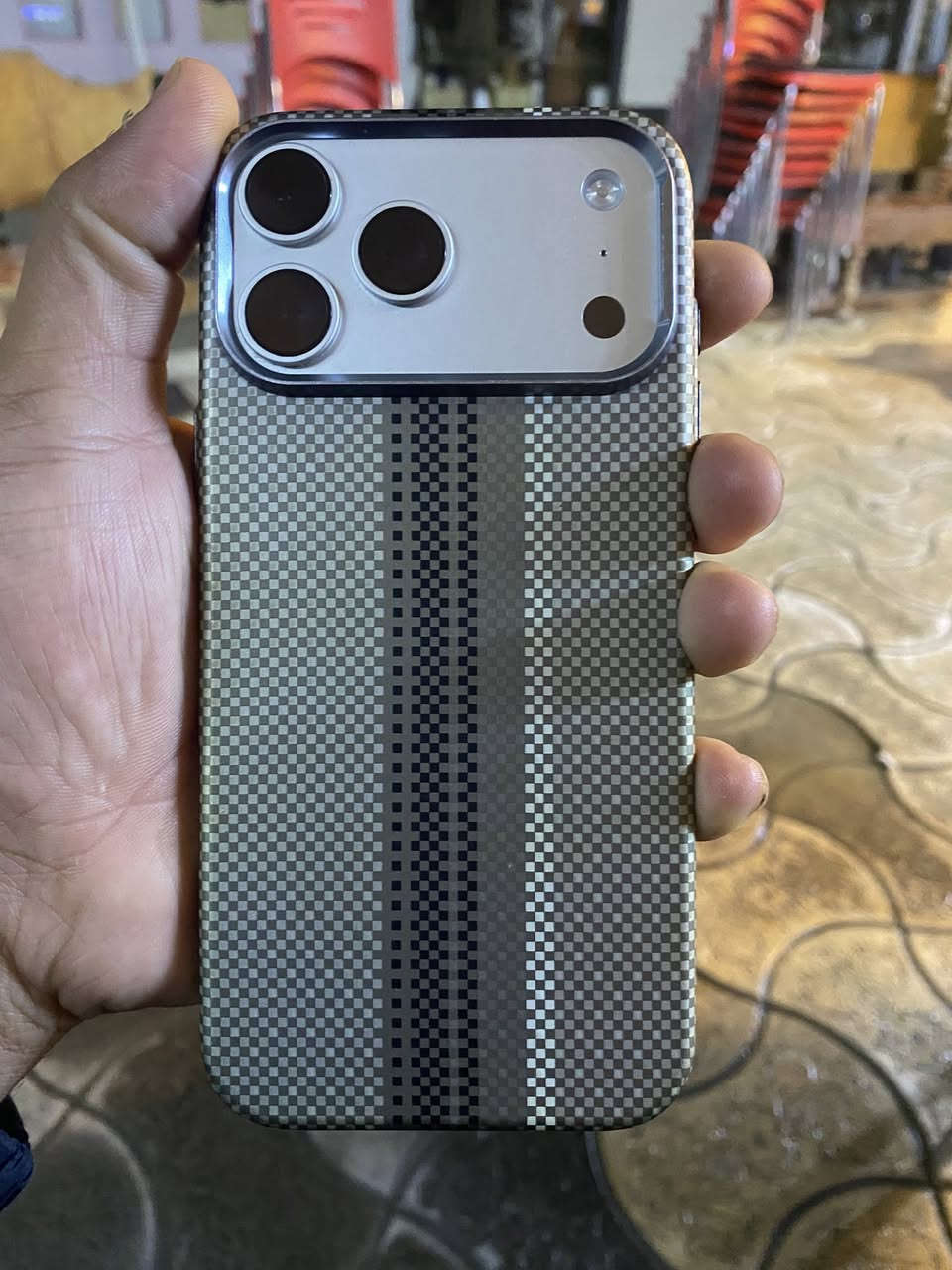 17 PRO MAX
256 
تك شريحه 
ويا كيبل فقط 
وتر بروف


**إذا كنت صاحب هذا الإعلان وتريد حذفه لأي سبب، رجاءا أرسل رسالة إلى الدعم الفني**