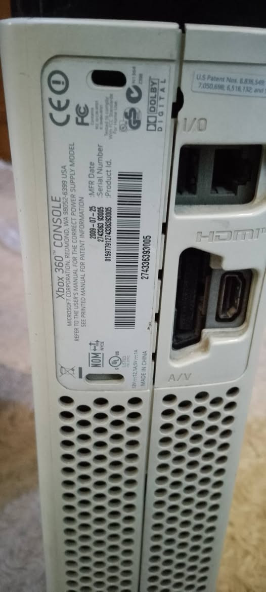 أكس بوكس 360 جاسبر مديل 2009 مهكر جان يشتغل تركته مده طويله كام يشتغل أحمر فقط أبيعه عله وضعه هلموجود غراضه كامله السعر 40 ألف


**إذا كنت صاحب هذا الإعلان وتريد حذفه لأي سبب، رجاءا أرسل رسالة إلى الدعم الفني**