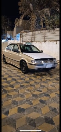 سمند ٢٠٠٩  مصبوغه حزام  عوزه صدر تعبان كلش عليهه غرامه ٤٠٠ راعيهه ابغد...