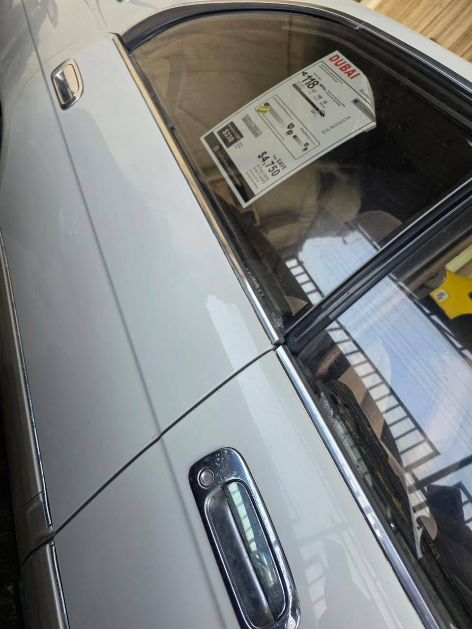 سياره بطه
كير تماتيك 
  الون صدفي
 محرك 2 ونص 
موديل 94 منفصل
محرك بيه أثر رخاوه.. تبريد وتدفئه ضرر ما بيها الرقم انكليزي نينوى
السعر 65 بيها مجال
للاستفسار اتصل على كورك ***********
أسيا ***********
