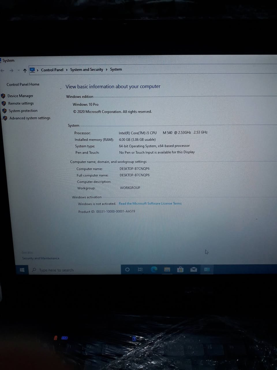 لاب توب للبيع (باله) أمريكي Dell Latitude E6510
نظام التشغيل ويندوز (Windows 10 PRO)

النظافة (90%) على الفحص

جميع مواصفات الجهاز تلكونها داخل الصور

الجهاز يأتي مع:
*شاحنة جديد
*ماوس
*حقيبة
*خارجي DVD

السعر(100 ألف)

المشكلة يلي بي بطارية متاخذ شحن فقط إما الجهاز
سليم 
📞📞للحجز المراسلة على الخاص او على الواتساب 
(***********)📞📞

              🚛🚛ويتوفر خدمة توصيل🚛🚛

تحياتي للجميع
