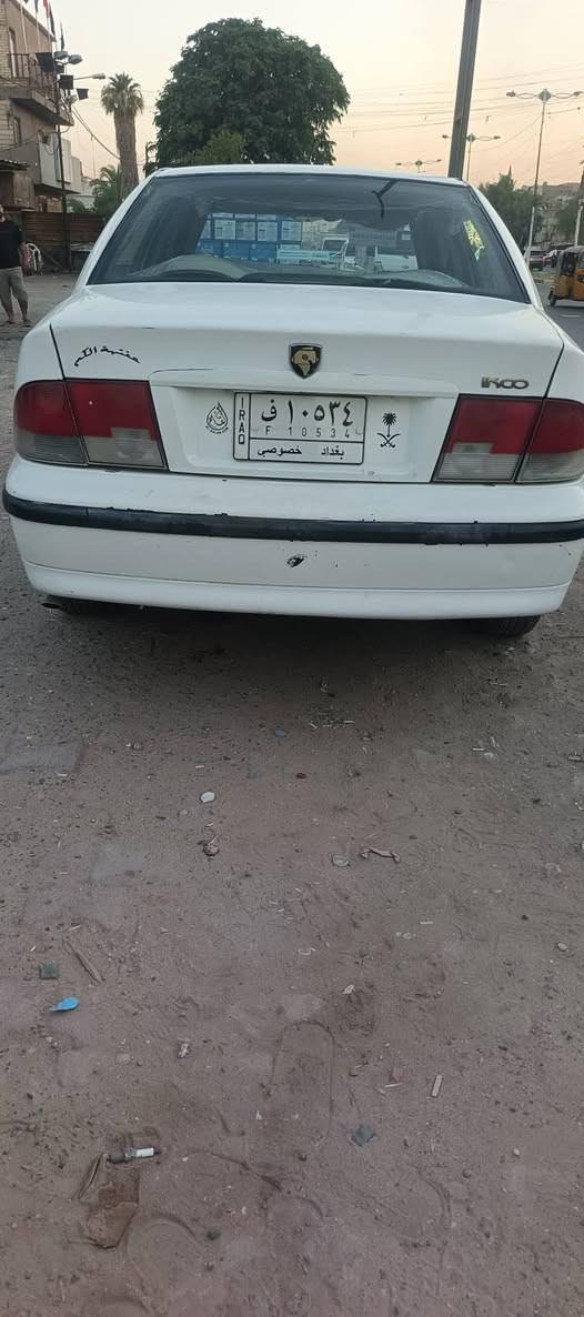 السلام عليكم عندي سمند ابيض ٢٠١١ بيها صبغ جم قطعه رقم بغداد مكينه تجفيت عام كير جيد جدا تخم تاير تبريد شغال ت ***********

