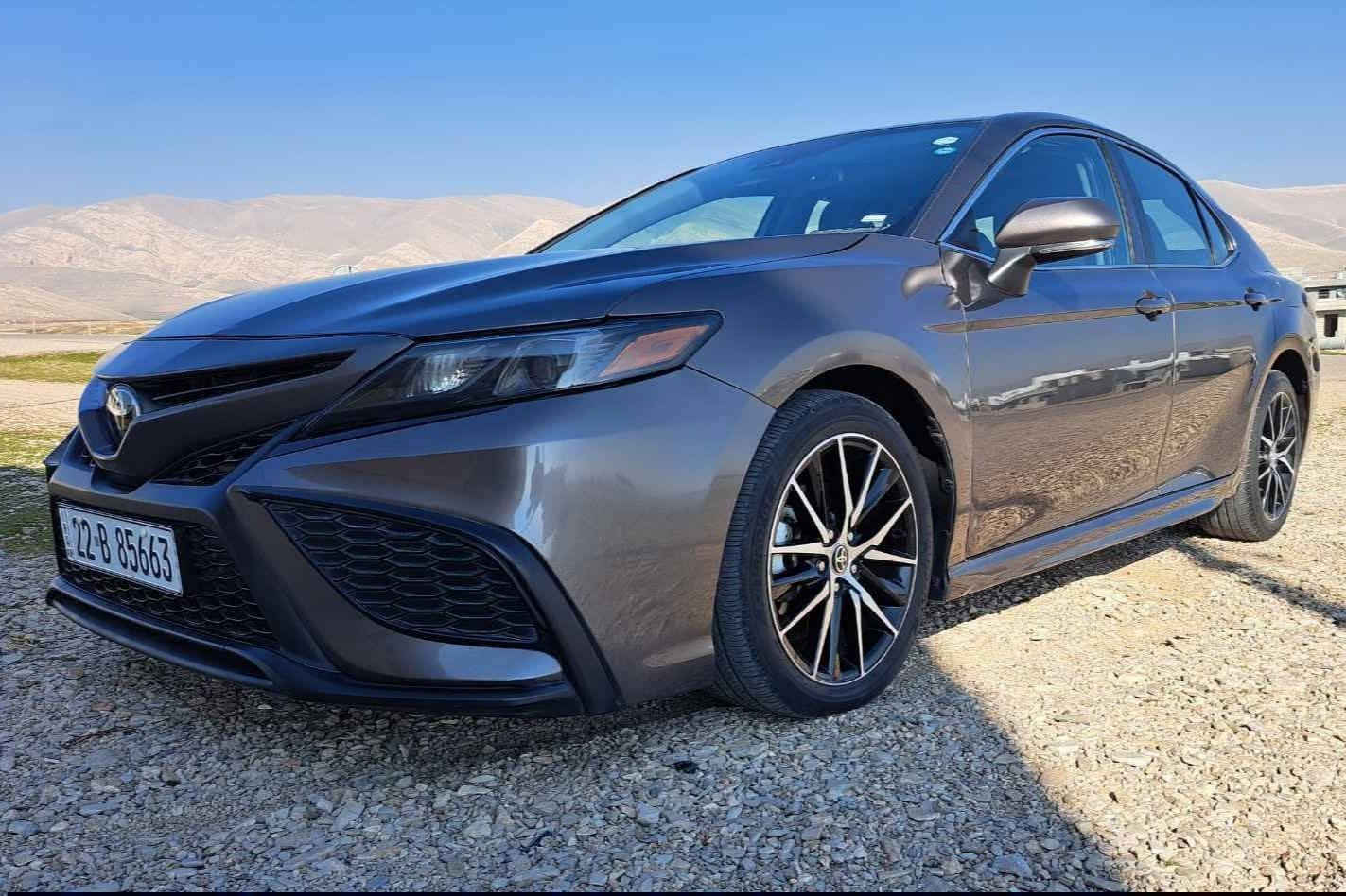 تویتا کامری 2022 مواسەفات se نەوتی 
45 هەزار مایل ڕۆشتووە 
تەنهاچاملغی سایق بویاخە
پەڵە یەک بچوکی بۆنیتیشی بویاخە
 پێشوپشت کەپسە 
ایرباگ شان سوکان سستە مە وتێی کراوەتەوە
بەناوی خۆمەوە یە 
مواسفاتی 3 گێرو سێ مۆدە وئاوێنە ئیشرارەتە 
و کوشن جلدەو 

سـعـر : لە کۆمێنت داوابکە ڕاستەوخۆ بۆت دێت 📩

گێر و مەکیەنەی بەشەرت 
هیچ کێشەیەکی تێدا نییە 

ژمارەی خاوەنی سەیارە ☎️ 
***********
***********
