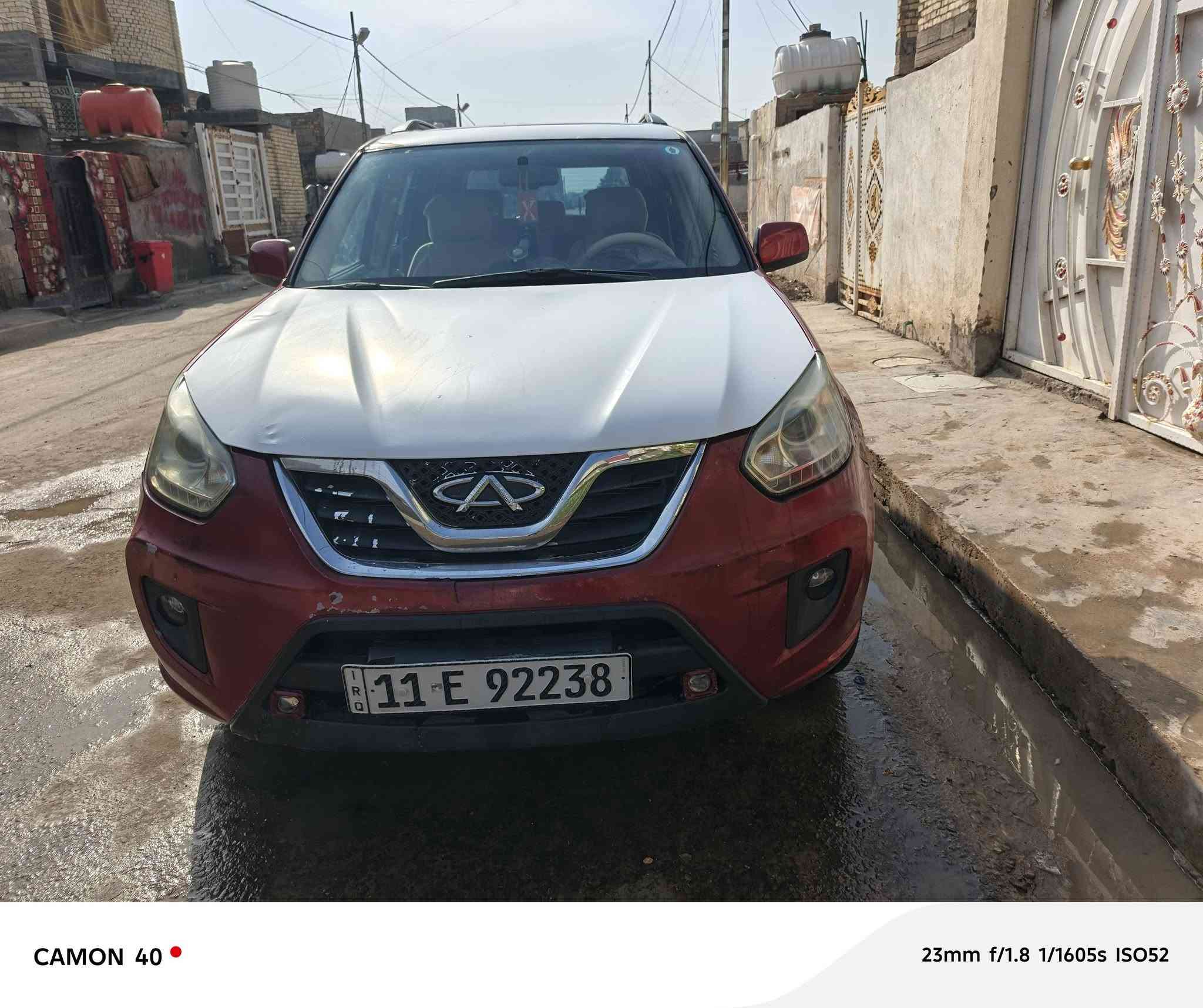 شيري تيكو ٢٠١٣سنويه جديده ٢٠٣٠بسمي سياره جاهزه مكينه كير حداده خير من الله تخم تاير باتري جديد سياره كامل مواصفات بيهه طخه  بسيطه بلجاملغ الامامي جهت السابق تحتوي على منضومه غاز بغداد  حي اور ***********
