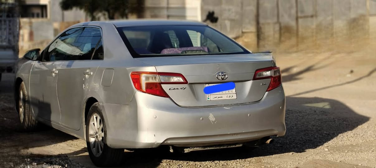 کامری
مۆدێل 2014
دەبڵ گێڕ  عادی و ئۆتۆماتیک  
سعری 110 معامەلە
سە نە وی  تازە کە رکوک
نمونە لەجوانی
سۆنەرم داناوە
بە شە رتی بە ناو کردن هە مو گیانی بە شە رت 
بە نزین زور کە م ئە خوات ماڵی دوستە
شوێن سلێمانی هەواری شار
*********** السليمانية, العراق
