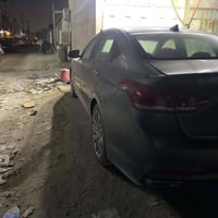 البيع جنيسس موديل 2015سياره حلوه جاهزه بيه صبغ بنيد جاملغ ايسر سياره د...