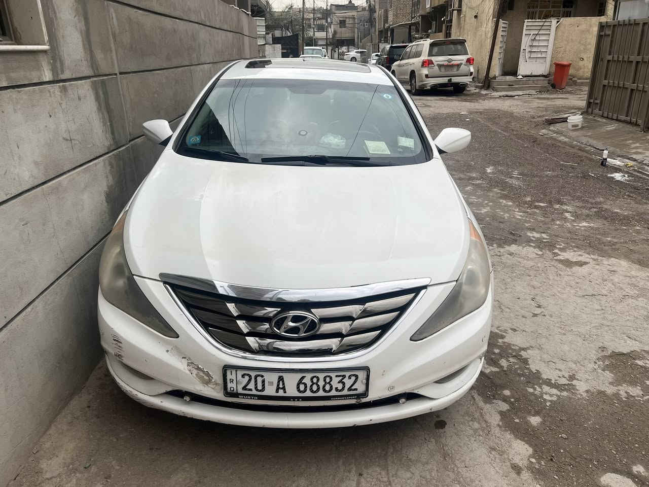 سلام عليكم
سوناتا للبيع موديل ٢٠١٣ فووول مواصفات وارد أمريكي 

كير مكينه تبريد ثلج 

صدرها شويه تعبان 

فول موصفات 

شاشه كامره 

كشنات جلد 

فتحه

تدفه بل كشنات 

سياره بيها قطع صبغ باب جاملغ وبنيد بدون أي ضربه 

المشتل شارع المطبك 

***********

***********

السعر ٩٠ وبيها مجال
