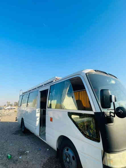 سلام عليكم من رخصت الادمن المحترم كوستر ناصي 2014 سيارة كاملة مكملة سيباية درج درع  خلفي منضومة غاز 80 رقم سليمانية الجديد دوشمة تلبيس قلاب مالتها لبلادي جدد تخم تاير ويل مال عالي بيها بارد قليل جداً كير مكينة اكسل كفالة سيارة حلوة مال جناي للستفسار علة الرقم ***********
