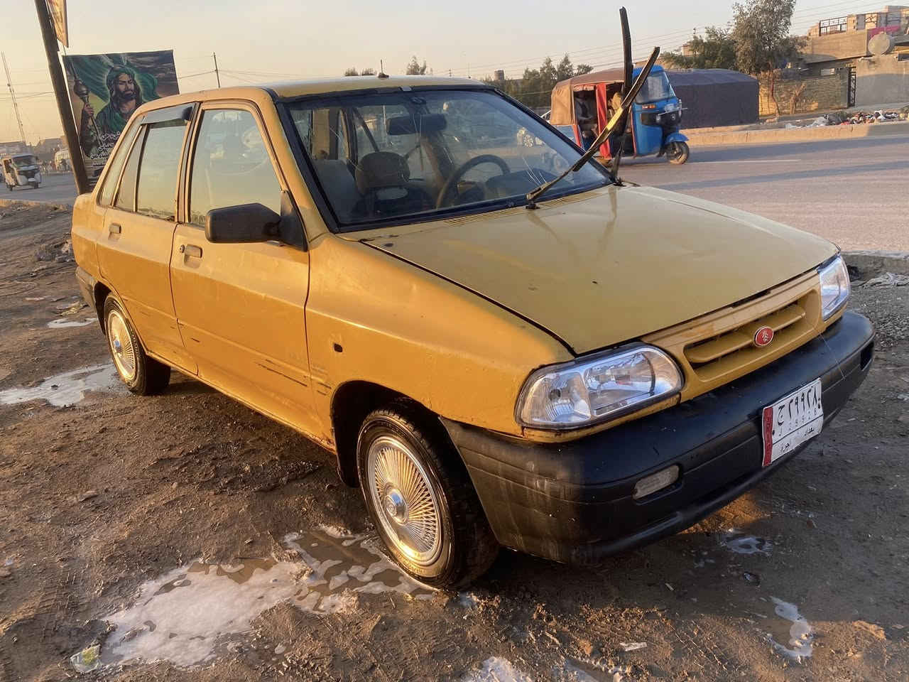 السلام عليكم. سايبه (٢٠٠٩)بدون راعي أتكفل سرقه وعشائرالمكينه بيهه الاستيك ولف. والگير الرابع يفلت
المكان بغدادالمدينه للاستفسار***********)
السعر(١٢)
