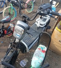 دراجة ١٤ • بطارية فوق النص • عطل مجهول