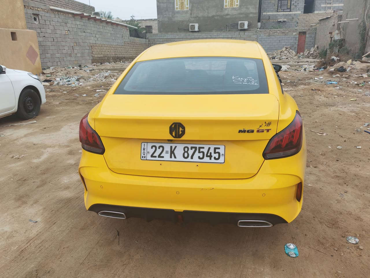 MG GT موديل 2023 لون اصفر نص فول ماشيه 40  الف  رقم أربيل المكان البصره السعر 117 للاتصال ***********
