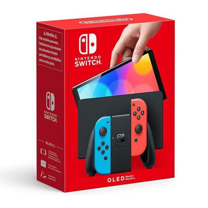 جهاز نينتندو سويتش مع جوي كون باللون الازرق النيون والاحمر متعدد الالوان
كامل جميع ملحقاته جديد غير مستخدم 
السعر 300


**إذا كنت صاحب هذا الإعلان وتريد حذفه لأي سبب، رجاءا أرسل رسالة إلى الدعم الفني**