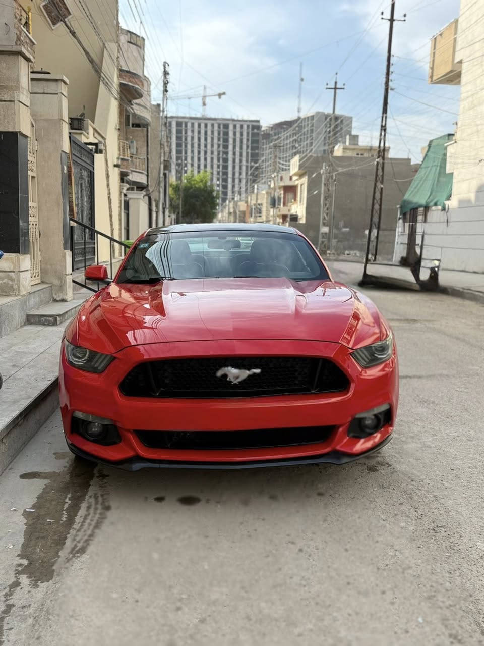 السلام عليكم
موستنك ECOBOOST16 للبيع
اللون احمر مميز 
رقم بغداد 
حادثها موضح بالصور بذون ايرباك فقط برده 
صبغ قطعتين فقط جاملغ وبنيد 
السياره فول مواصفات عده الفتحه 
شاشه كبيره جلد تحكمات 
سياره جديده مابيها اي نقص حتى السيرفس ممشتغل بيها 
السعر 138 وبيها مجال بسيط 
العنوان بغداد ساحه عدن 
***********
