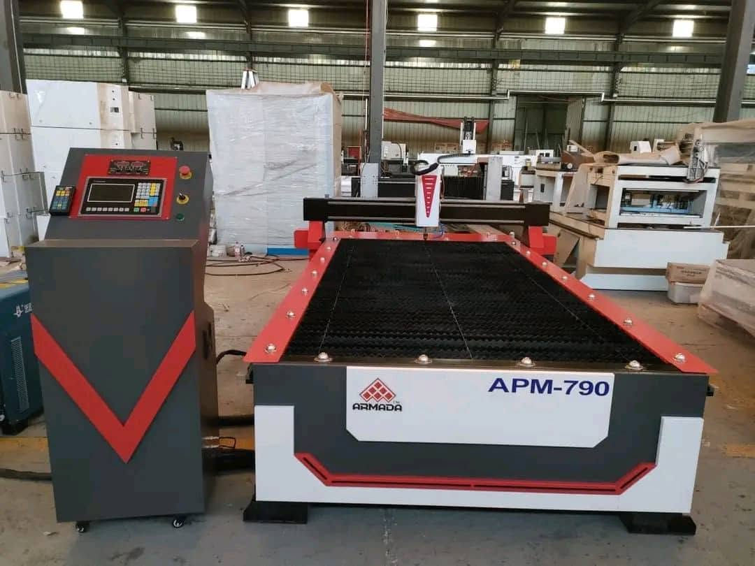 🇨🇳ARMADA CNC 🇨🇳
CNC plasma cutting
 machine
 🔸الات قطع بلازما لصناعة الديكورات المعدنية والقطع الميكانيكية والهندسية المعدنية
امتلكها من المصنع مباشرة كفالة سنتين سوء تصنيع لدينا شهادة جودة أمريكية في صناعة الآلات ❤️
🔸مساحة العمل 1500*3000 او حسب الطلب
🔸محركات درايفرات ايزي سيرفو
🔸سكك تايواني
🔸نظام تحكم fast cam
اعادة تعين نقطة التوقف بعد انقطاع التيار الكهربائي

مولد قطع 100A<---200A
قص حديد 1----35مم
قص ستالس 1---25مم

CNC plasma cutting machine
🔹Work area 1500*3000
🔹Source 160A LGK 
🔹Easy servo motor and drive
🔹FASTCAM software
🔹Taiwan hiwan square rail
🔺ميزة التصنيع على طلب الزبون ومهندسين مختصين بالتعليم والتدريب😍

توصل معنا عبر الموقع الالكتروني يوجد رابط وتس اب مباشر مع المصنع 
00861895507672

#armada-#cnc-#plasma-
#router-#fiber-#laser-
#cutting-#engraving-
#marking-#wood-#metal
#Work-#3D & #2D
#راوتر #ليزر #بلازما #فايبر #اعمال_خشبية 
#اعمال_معدنية


**إذا كنت صاحب هذا الإعلان وتريد حذفه لأي سبب، رجاءا أرسل رسالة إلى الدعم الفني**