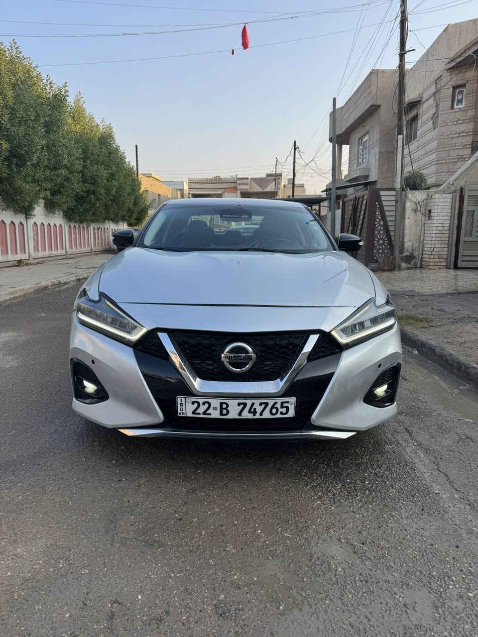 مرحبا حبايبي كل صور والسونار مسوي جديد كبل كم يوم موجود مع صور مكان سياره بغداد العامريه
سعر ١٣٥ وبيه مجال حك جيه
***********
نيسان مكسيما 2020 SV
لون سلفر 
رقم اربيل باسمنه مو باسم شركة وتحويل مباشر 
ضرر امريكا سرقه الجاملغات الامامي والبنيد مطبوغات بدون لا شاصي لا لغد لابدنه ... والصندوك صارت بيها ضربه بغداد
تبديل قبغ جنطه نفس لون وصبغ دعاميه خلفيه  ايرباك ستيرن سستم
تدفئه كشنات 
محرك 6 سلندر 3.500 
كير 8 نمرا 
رادار امامي + حساسات امامي 
 تشغيل بصمه تشغيل عن بعد ابواب بصمه لايت وكشافات بكلايت فول led حساسات خلفيه + كامرا  
نقطه عمياء 
تبريد قطعتين 
كشنات جلد 
صدر امامي خلقي جديد 
منظومة بانزين + منظومة هواء ادامة كامله 
ماشيه 154.000 كيلو
