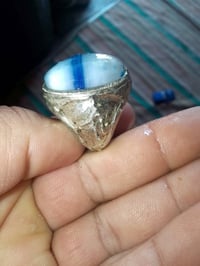 خاتم متوج بخرزه سليماني بحري معطف فووول ذمه جلب محبه راحه نفسيه قبول ت...