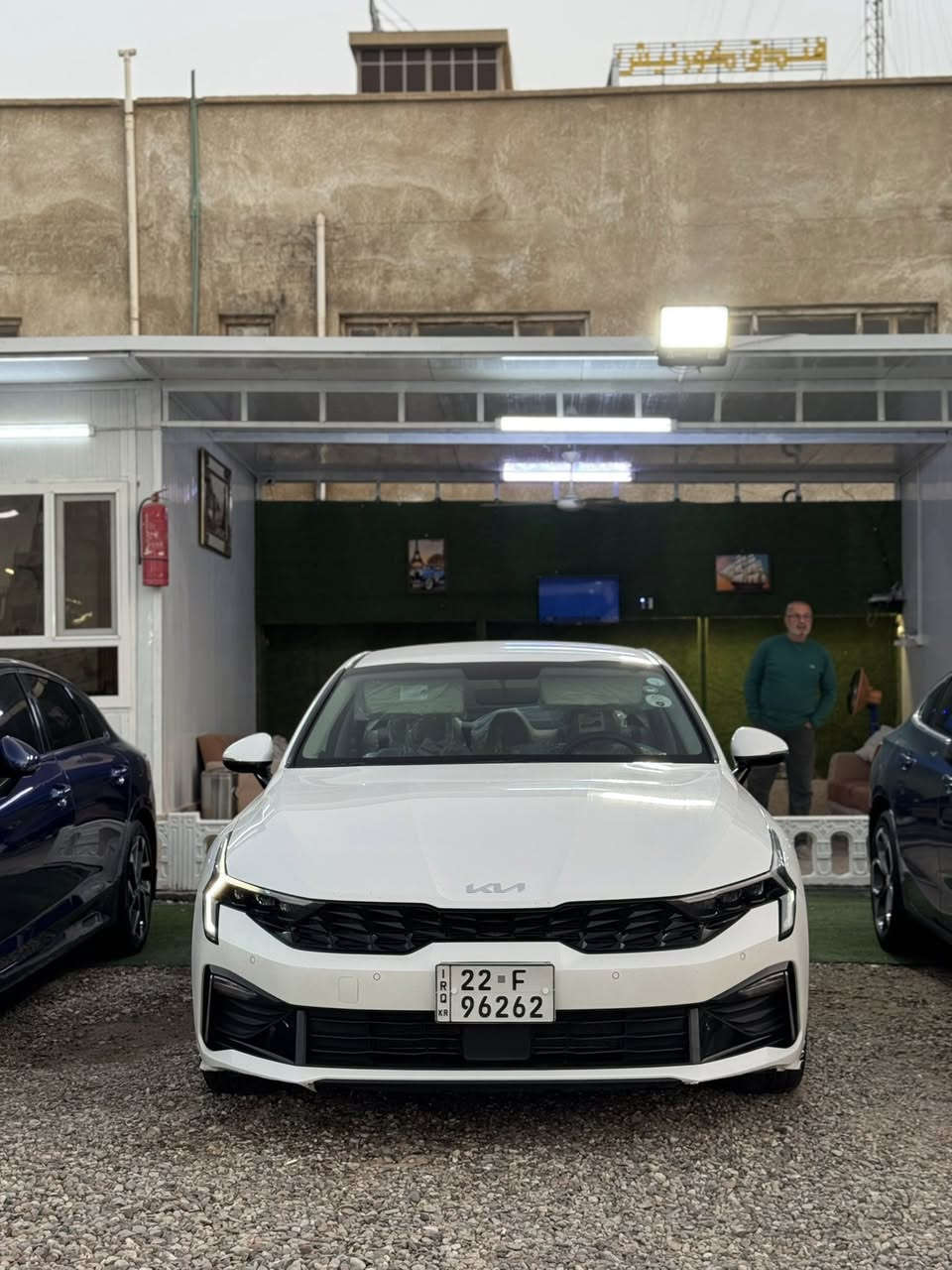 كيا كي فايف 2024 خليجي كفاله
رقم اربيل باسم شركه
كفاله عامه 
ماشيه ٣٥ كيلو
مواصفات فول عدا البانوراما
دواخل جلد بيج
قياده ٤ وضعيات
شاشه ايباد عدد٢
شاشه تبريد لمس
شاحن تاب سي
اوتو هولد
سايد بريك بصمه
حساس خلفي
تشغيل عن بعد
للبيع فقط السعر ٢٢٨ وبيها مجال بسيط
***********
